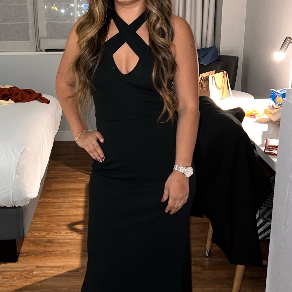 Lulus black formal dress in size small